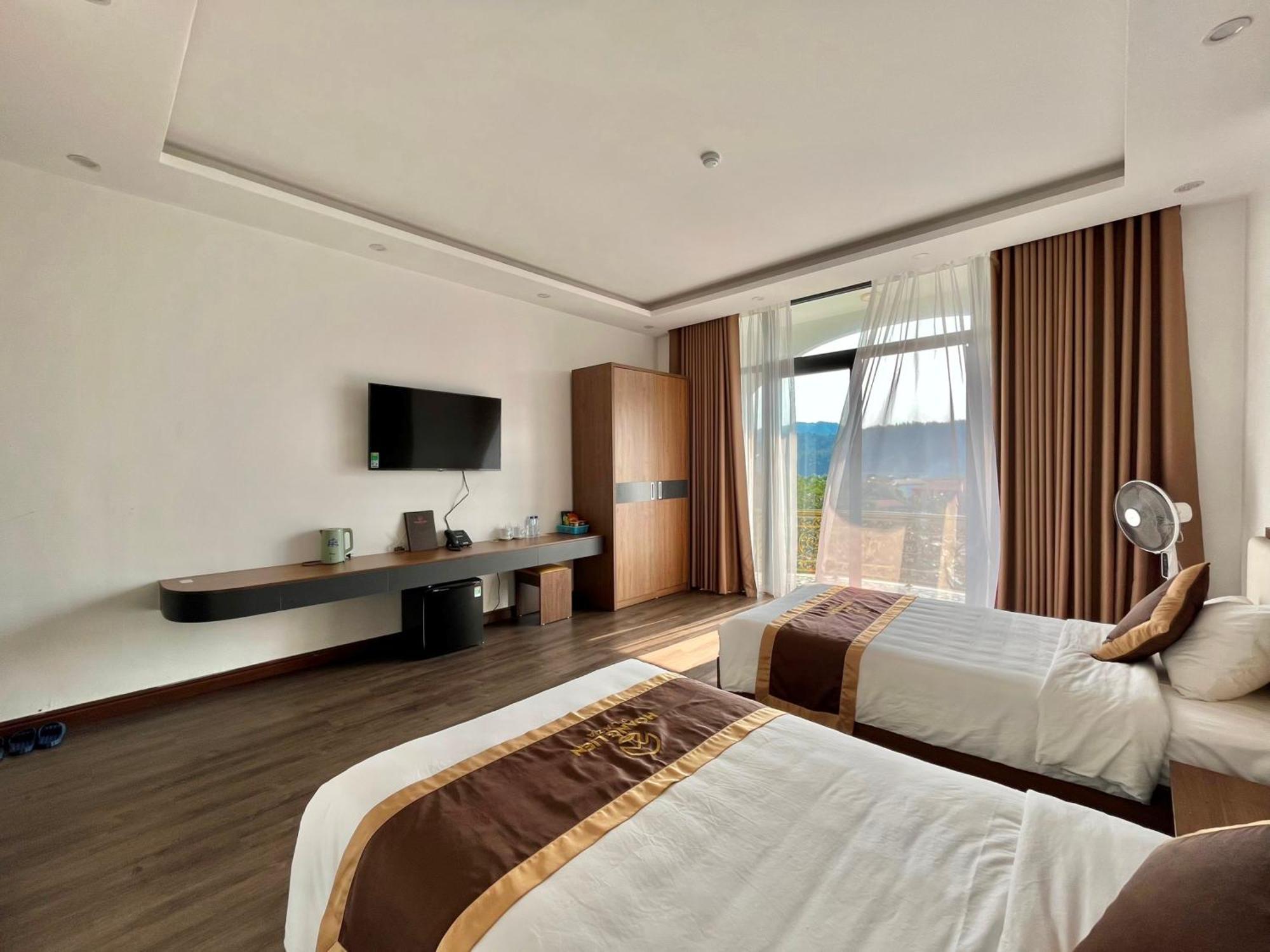 Hoang Lien Hotel Lai Châu Exteriör bild